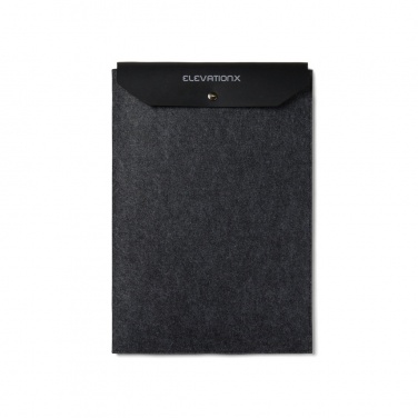 Logo trade corporate gift photo of: VINGA Albon GRS recycled felt 17" laptop sleeve