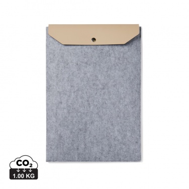 Logo trade promotional product photo of: VINGA Albon GRS recycled felt 17" laptop sleeve