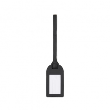 Logo trade promotional giveaway photo of: VINGA Baltimore RCS recycled polyester luggage tag