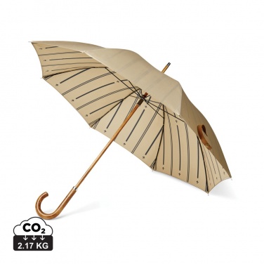 Logo trade promotional gifts picture of: VINGA Bosler AWARE™ recycled pet 23" umbrella