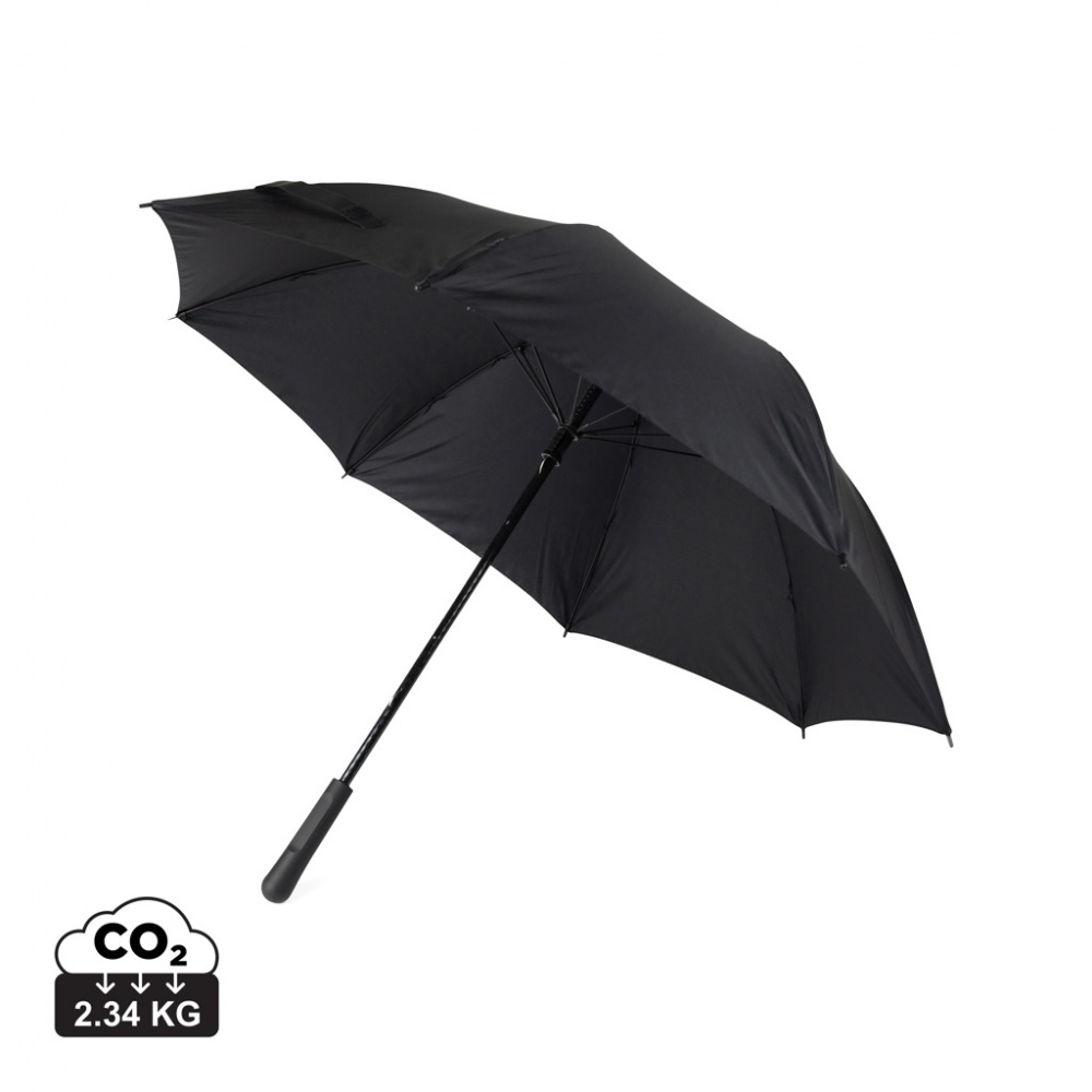 Logo trade promotional gift photo of: VINGA Baltimore AWARE™ RPET 23" umbrella