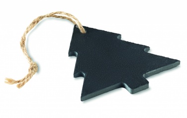 Logo trade advertising products image of: Slate xmas hanger tree
