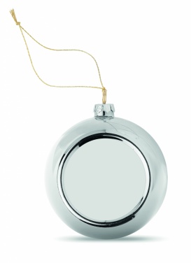Logo trade promotional product photo of: Christmas ball for sublimation