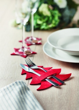 Logotrade promotional merchandise image of: RPET felt cutlery holder set