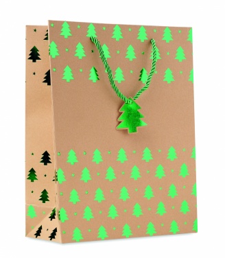 Logotrade advertising product picture of: Gift paper bag with pattern