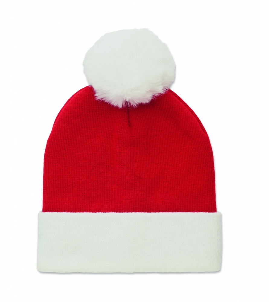 Logo trade advertising product photo of: Christmas knitted beanie