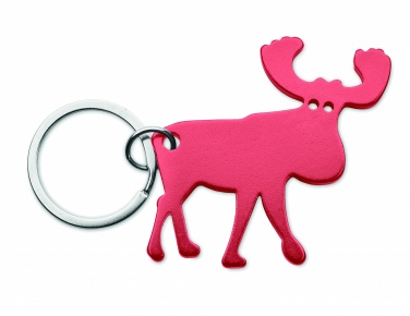Logo trade promotional items picture of: Recycled aluminium key ring Pori