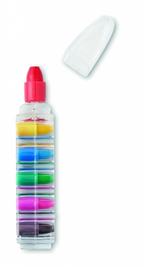 Logotrade promotional item image of: Set of 6 wax crayons