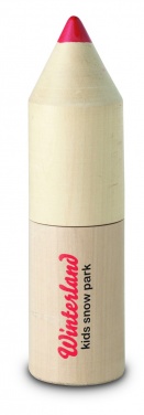 Logo trade promotional merchandise photo of: 12 pencils in wooden box