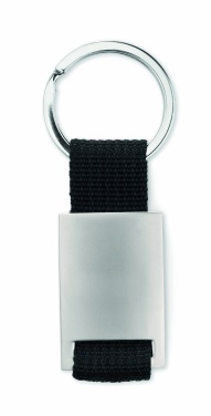 Logotrade promotional gift picture of: Metal rectangular key ring Espoo