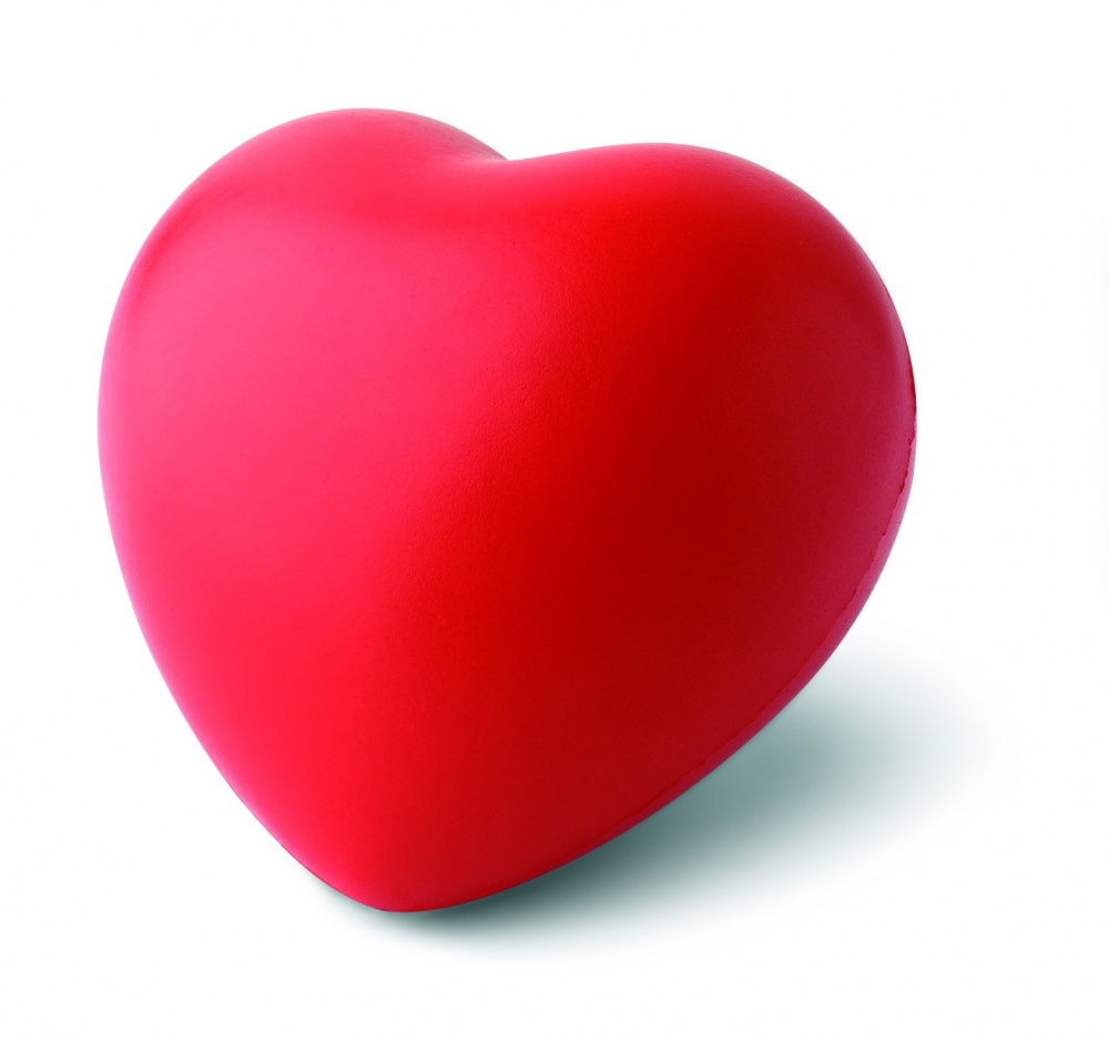 Logotrade promotional giveaways photo of: Anti-stress heart PU material