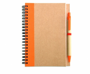 Logotrade corporate gifts photo of: B6 recycled notebook with pen