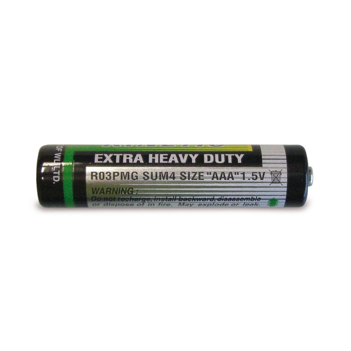 Logo trade advertising products picture of: Battery type UM4 (AAA)