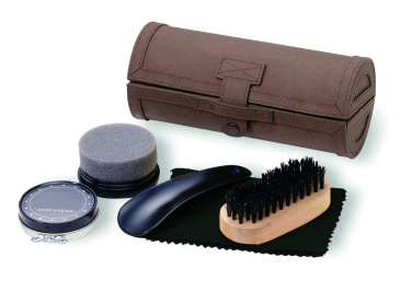 Logo trade promotional items image of: Shoe polish kit
