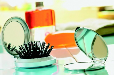 Logotrade promotional product picture of: Foldable brush/mirror