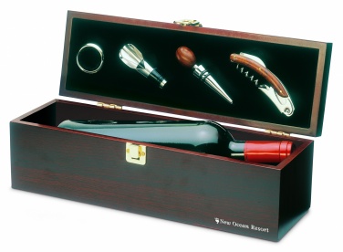Logotrade corporate gift image of: Wine set in wine box