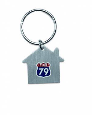 Logotrade promotional giveaways photo of: Metal key holder house Lahti