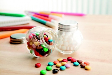 Logotrade promotional giveaway image of: Chocolates in glass holder