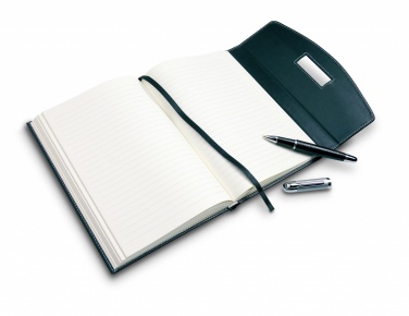 Logo trade promotional gift photo of: A5 notebook portfolio with pen