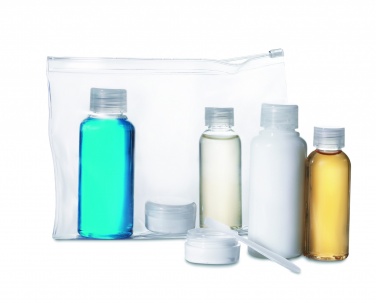 Logotrade advertising product image of: Travelling pouch with bottles