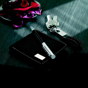 Logotrade promotional merchandise photo of: Ball pen key ring and wallet Lappeenranta