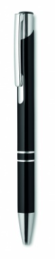 Logo trade promotional merchandise photo of: Push button pen with black ink