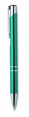 Logo trade promotional giveaways picture of: Push button pen with black ink