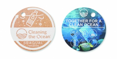 Logo trade promotional giveaway photo of: SEAQUAL® towel 100x170cm