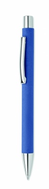 Logotrade promotional gift image of: Recycled paper push ball pen