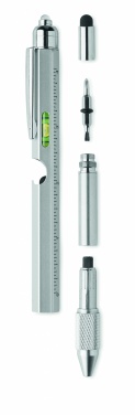 Logotrade promotional products photo of: Spirit level pen with ruler