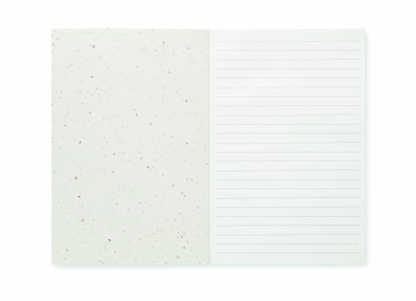 Logo trade advertising product photo of: A5 seed paper cover notebook