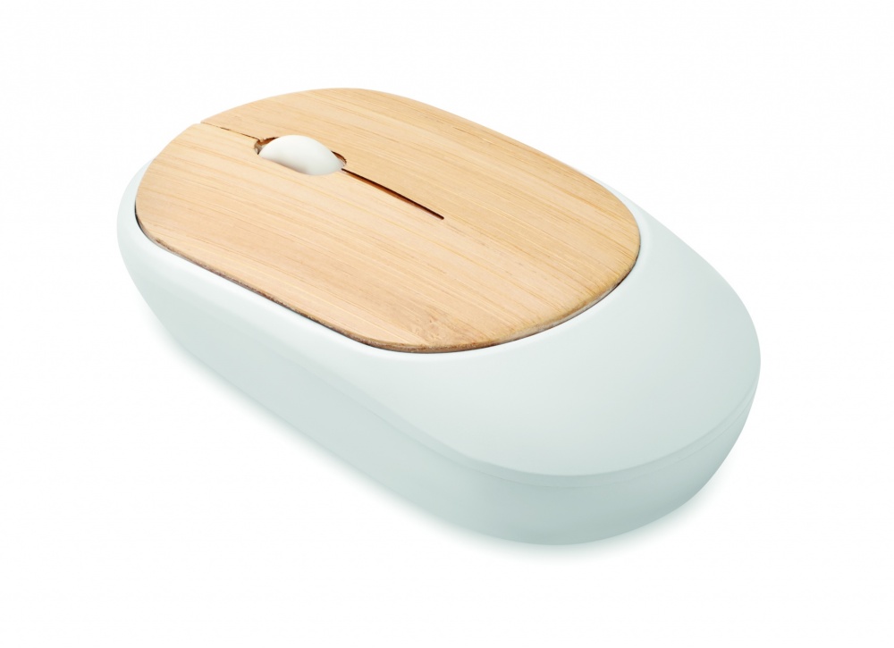 Logotrade promotional merchandise image of: Wireless mouse in bamboo