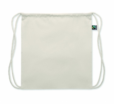 Logotrade promotional item image of: Drawstring bag Fairtrade