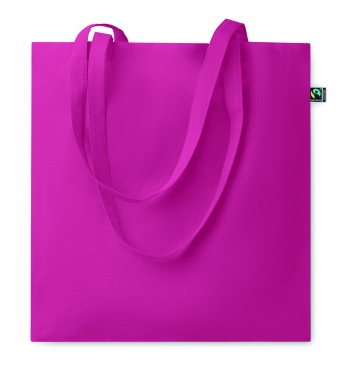 Logo trade promotional products image of: Fairtrade shopping bag140gr/m²