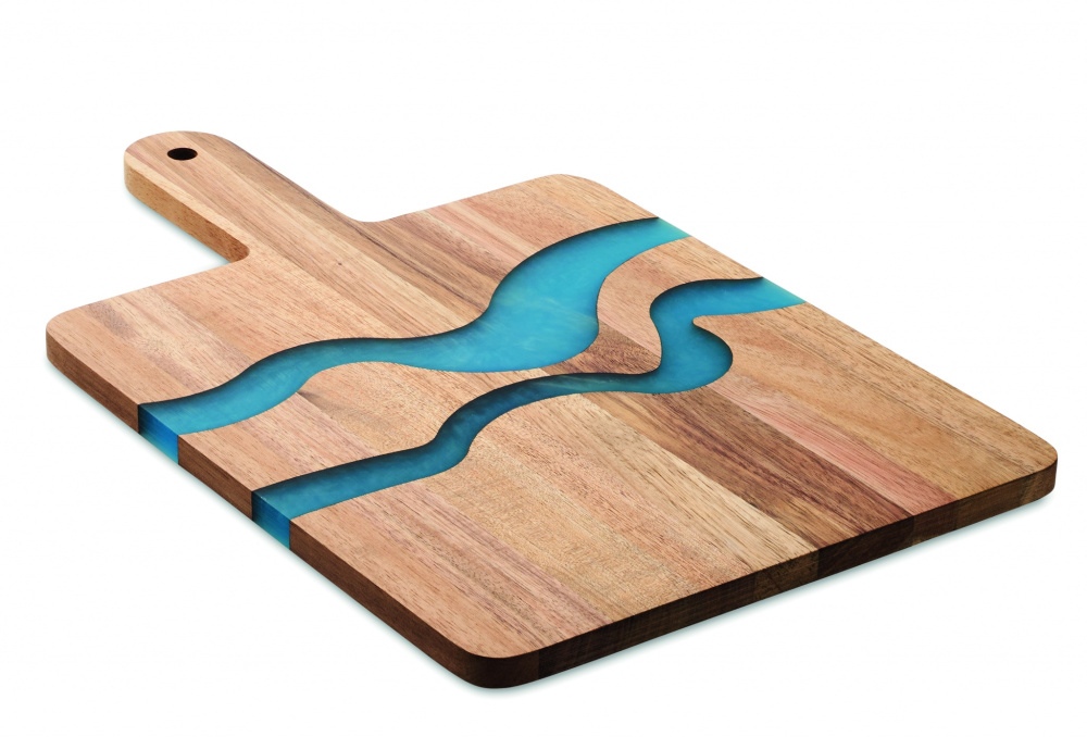 Logotrade promotional giveaway image of: Acacia wood serving board