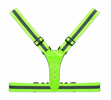 Logotrade promotional product image of: Reflective body belt with LED