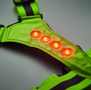 Logotrade promotional product image of: Reflective body belt with LED