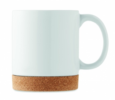 Logotrade promotional gift image of: Sublimation ceramic cork mug