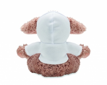 Logotrade promotional gift image of: Bunny plush wearing a hoodie