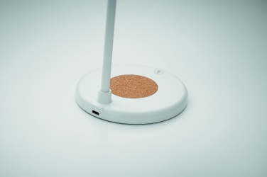 Logo trade promotional merchandise picture of: Wireless charger, lamp speaker
