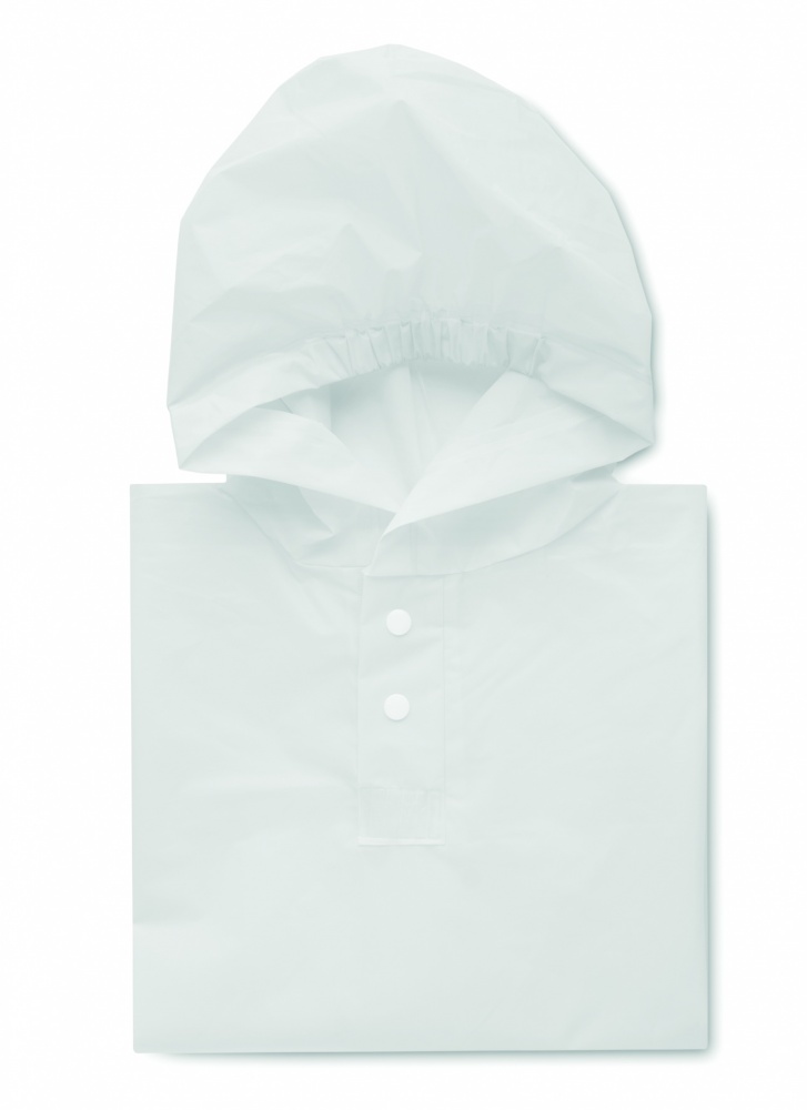 Logotrade promotional giveaway picture of: PEVA kid rain coat with hood