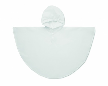 Logo trade promotional products image of: PEVA kid rain coat with hood