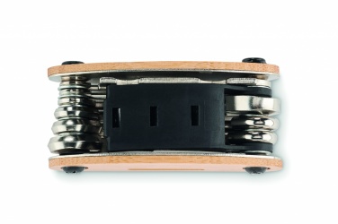 Logo trade business gift photo of: Multi tool pocket in bamboo