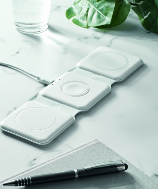 Logo trade promotional merchandise photo of: Foldable charging station
