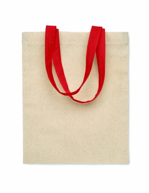 Logo trade promotional items picture of: Small cotton gift bag140 gr/m²
