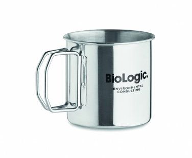 Logo trade promotional products image of: Stainless steel mug 330 ml