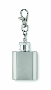 Logotrade corporate gift picture of: Hipflask key ring Joensuu