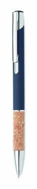 Logotrade promotional product picture of: Ballpoint pen made of aluminum with a cork grip