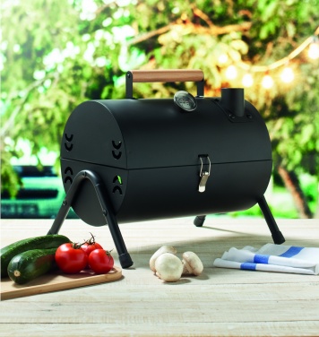 Logo trade advertising products image of: Portable barbecue with chimney