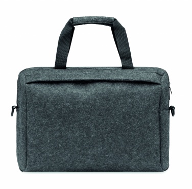 Logo trade promotional item photo of: 15 inch RPET felt laptop bag